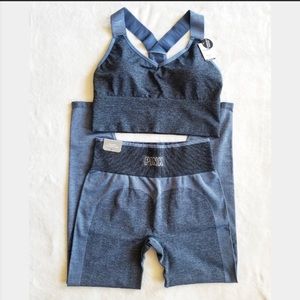 NWT Victoria’s Secret Pink Seamless Set M